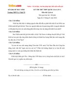 de thi thu thpt quoc gia nam 2016 mon lich su truong thpt ly thai to bac ninh lan 2