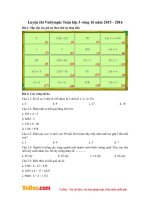 luyen thi violympic toan lop 3 vong 16