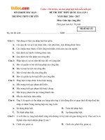 de thi thu thpt quoc gia nam 2017 mon gdcd truong thpt chuyen bac kan lan 1