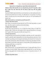 danh sach cac truong dai hoc cong bo diem chuan du kien 2017