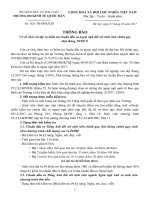 Thong bao ve viec kiem tra chuan dau ra ngoai ngu cua Truong dot T12 2017