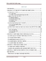 BÀI TẬP LỚN THIẾT KẾ CHIẾU SÁNG CHO HỘI TRƯỜNG ĐẠI HỌC CÔNG NGHIỆP HÀ NỘI