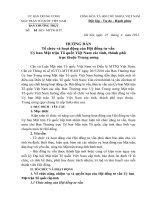 Hướng dẫn tổ chức và hoạt động của Hội đồng tư vấn Uỷ ban Mặt trận Tổ quốc Việt Nam các tỉnh, thành phố trực thuộc Trung ương