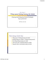 Bài giảng 5. Tổng quan khủng hoảng tài chính