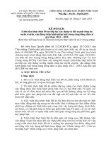 Kế hoạch triển khai thực hiện Đề án tiếp tục xây dựng và đẩy mạnh công tác tuyên truyền, vận động chấp hành pháp luật trong cộng đồng dân cư giai đoạn 2012 – 2016