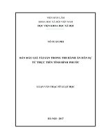 Bán đấu giá tài sản trong thi hành án dân sự từ thực tiễn tỉnh Bình Phước