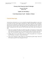 Câu hỏi Tình huống 1. Cuộc khủng hoảng cà phê