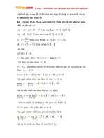 giai bai tap trang 24 sgk giai tich lop 12 gia tri lon nhat va gia tri nho nhat cua ham so