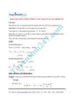 bai tap viet cong thuc cau tao cua cac phan tu