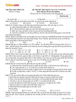 de thi thu thpt quoc gia mon sinh nam 2016 truong thpt dong ha lan 1