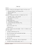 thực hành tổng hợp định giá doanh nghiệp công ty cổ phần cao su sao vàng