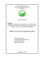 Theo dõi tình hình mắc bệnh viêm vú, viêm tử cung trên đàn lợn nái sinh sản nuôi tại trại lợn Bình Minh  Mỹ Đức  Hà Nội và phác đồ điều trị bệnh. (Khóa luận tốt nghiệp)