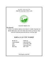 Công tác phòng bệnh, chẩn đoán và điều trị một số bệnh trên đàn lợn con theo mẹ nuôi tại trang trại Nguyễn Thanh Lịch  huyện Ba Vì thành phố Hà Nội.