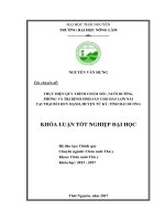 Thực hiện quy trình chăm sóc, nuôi dưỡng và phòng, trị bệnh sinh sản cho đàn lợn nái tại trại bùi huy hạnh   huyện tứ kỳ   tỉnh hải dương 