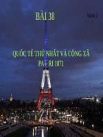 Quốc tế thứ nhất và Công xã Pari
