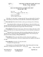 Báo cáo lao động tiên tiến năm 2018