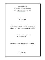 Bán đấu giá tài sản trong thi hành án dân sự từ thực tiễn tỉnh Bình Phước (tt)