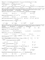 ôn tập chương 2 toán 12