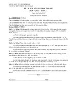 de thi hk2 mon vat ly lop 11 truong thpt tran hung dao tphcm nam 2016 2017