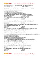 de thi trac nghiem mon lich su lop 9 truong thcs thai hoa lap thach