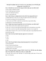 bai tap trac nghiem lich su 9 lien xo va cac nuoc dong au tu 1945 den giua nhung nam 70 cua the ki 20