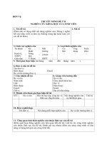 Thuyết minh đề tài nghiên cứu khoa học sinh viên