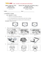 de thi chon hoc sinh gioi mon tieng anh lop 9 truong thcs nguyen huu tien ha nam nam hoc 2015 2016 vong 2