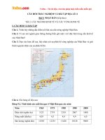 cau hoi trac nghiem va bai tap dia ly lop 11 bai 9 nhat ban tiet 2