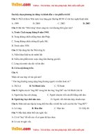 bai tap trac nghiem ngu van lop 8