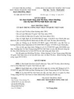 Quyết định Số: 1202 QĐ-MTTW-BTT, ngày 13 tháng 12 năm 2011 của Ban Thường trực Ủy ban Trung ương MTTQ Việt Nam về việc ban hành Quy chế Thi đua, khen thưởng của Uỷ ban MTTQ Việt Nam các cấp