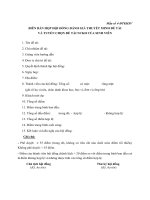 Biên bản họp hội đồng tuyển chọn đề tài nghiên cứu khoa học sinh viên