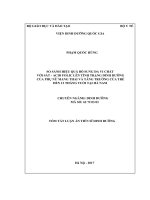So sánh hiệu quả bổ sung đa vi chất với sắt - acid folic lên tình trạng dinh dưỡng của phụ nữ mang thai và tăng trưởng của trẻ đến 12 tháng tuổi tại Hà Nam (TT)