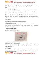 giai bai tap sgk vat ly lop 7 bai 29 thuc hanh do hieu dien the va cuong do dong dien doi voi doan mach song song