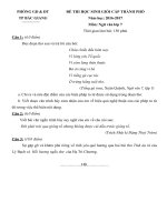 de thi hsg mon van lop 7 tp bac giang nam 2016 2017