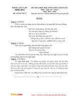 de thi hsg cap huyen mon ngu van lop 9 thieu hoa