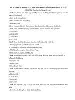 trac nghiem lich su 11 bai 20