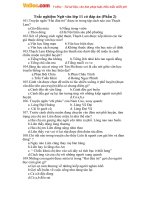 Trac nghiem ngu van 11 co dap an