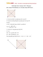 giai bai tap toan 11 chuong 1 bai 5 phep quay
