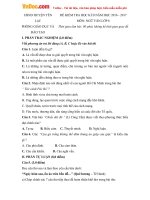 de thi hk2 mon ngu van lop 8 phong gd dt yen lac vinh phuc nam hoc 2016 2017