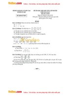 de thi hoc sinh gioi cap huyen mon toan lop 8 so gddt cu chi nam hoc 2016 2017