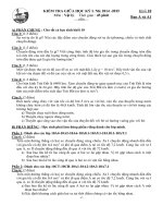 de kiem tra giua ki 1 mon vat ly lop 10 truong thpt gia dinh nam 2014 2015