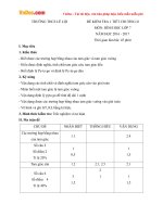 de kiem tra 1 tiet hk2 mon toan hinh hoc lop 7 truong thcs le loi quang tri nam hoc 2016 2017