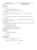 de thi hoc ki 1 mon toan lop 12 nam 2015 2016 truong thpt phan ngoc hien