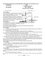 de thi hsg mon hoa hoc lop 12 truong thpt nguyen duy thi nam 2016 2017 lan 1
