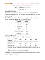 cau hoi trac nghiem va bai tap dia ly 11 bai 8 lien bang nga tiet 2