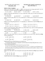 de kiem tra 45 phut chuong 3 hinh hoc 11 truong thpt phan boi chau