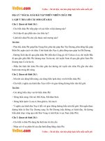 giai bai tap sgk dia ly lop 7 bai 26 thien nhien chau phi