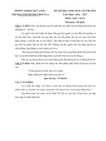 de thi hsg mon ngu van lop 8 truong thcs hoi nga nghe an nam 2016 2017