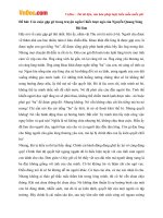 van mau lop 9 cac cuoc gap go trong truyen ngan chiec luoc nga cua nguyen quang sang