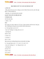 soan bai hoat dong ngu van lam tho bay chu